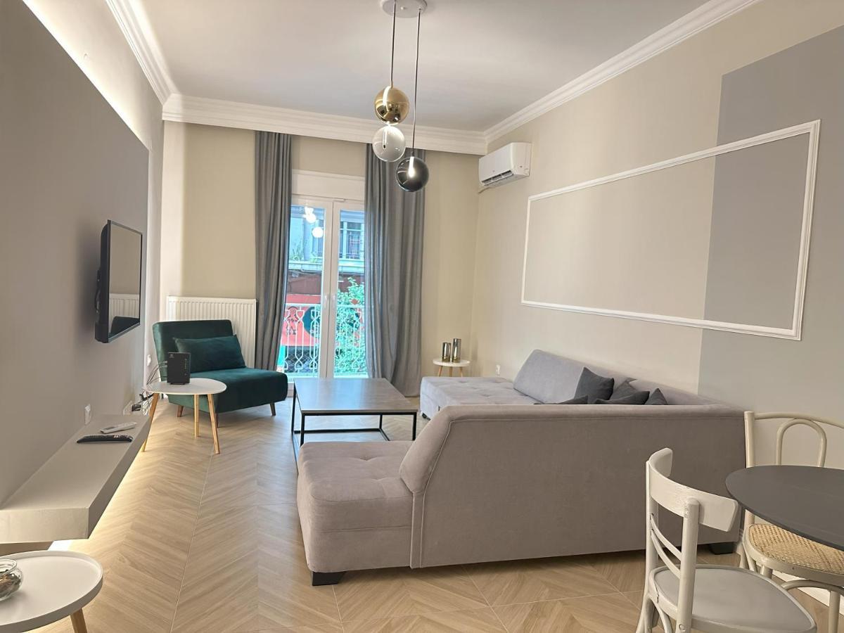 Apartment In The Center Of Agia Sophia Thessaloníki Exteriör bild